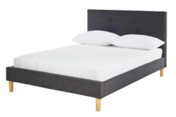 Collection Brianna Double Bed Frame - Charcoal
